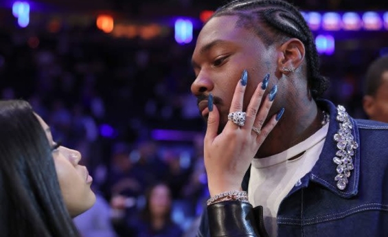 CARDI B AND STEFON DIGGS CONFIRMS ROMANCE DURING COURTSIDE DATE NIGHT
