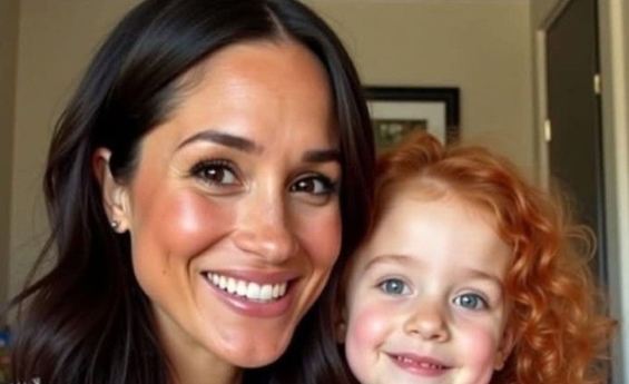 MEGHAN MARKLE SHARES RARE GLIMPSE OF DAUGHTER LILIBET’S FIRE-RED HAIR IN ADORABLE CLOSET SELFIE