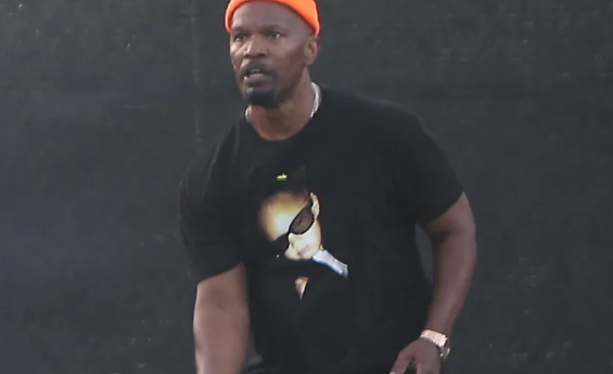 ACTOR JAMIE FOXX’S PHOTOS ON TENNIS COURT ARE GOING VIRAL