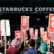 STARBUCKS EMPLOYEES LAUNCH STRIKE