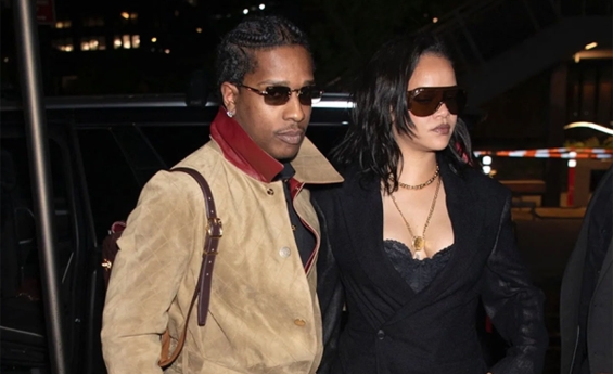 RIHANNA STEPS OUT FOR DATE NIGHT WITH A$AP ROCKY ON MOTHER’S DAY