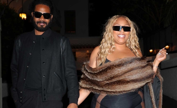 LIZZO MARKS 38TH BIRTHDAY WITH BOYFRIEND MYKE WRIGHT IN LOS ANGELES