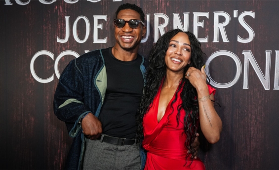 MEAGAN GOOD SHARES ODD AL PHOTOS WITH JONATHAN MAJORS AT A MICHAEL JACKSON CONCERT AND THE MET GALA