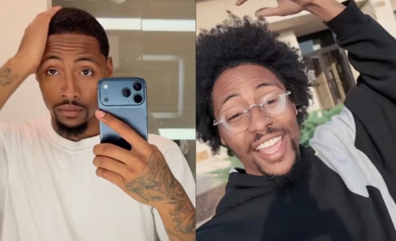 KORDELL BECKHAM'S NEW LOOK DELIGHTS FANS