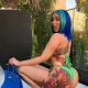 CARDI B UNVEILS BUTT CRACK PIERCING