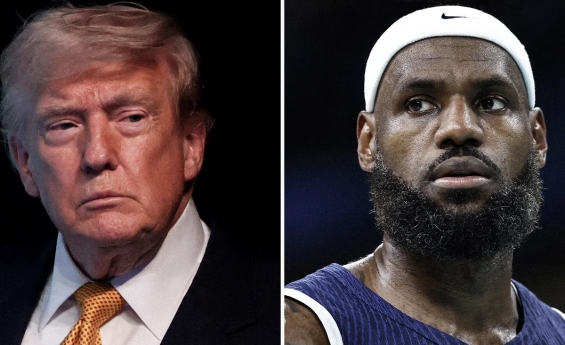 PRESIDENT DONALD TRUMP ACCUSES LEBRON JAMES OF BEING A RACIST