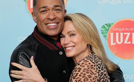 AMY ROBACH AND T,J HOLMES OBTAIN MARRIAGE LICENSE ONE YEAR AFTER EX-GMA LOVERS' ENGAGEMENT