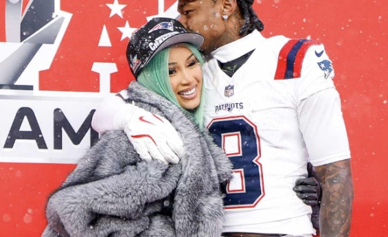 CARDI B AND STEFON DIGGS SEEN ARGUING OUTSIDE MARYLAND COFFEE SHOP AMID RECONCILIATION RUMORS 