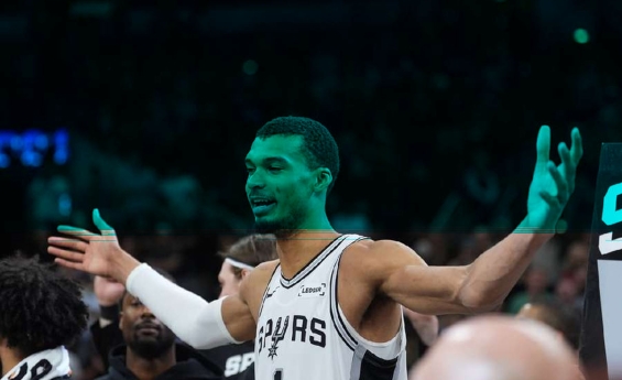 BRILLIANT VICTOR WEMBANYAMA STARS AS RED- HOT SAN ANTONIO SPURS SINK BOSTON CELTICS