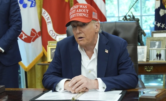 TRUMP CLAIMS HE HAS THE POWER TO PARDON HIMSELF