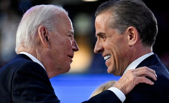 JOE BIDEN PARDONS SON HUNTER ON GUN AND TAX CHARGES, CITING 'UNFAIR PROCECUTION