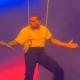 CHRIS BROWN GETS STUCK IN THE AIR