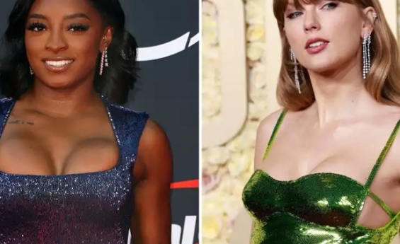 SIMONE BILES DEFENDS HER INVITATION TO SWIFT AND KELCE'S WEDDING
