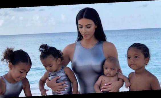 KIM KARDASHIAN OPENS UP ABOUT RAISING HER KIDS 'BASICALLY BY MYS