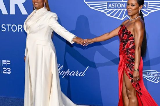 QUEEN LATIFAH, EBONI NICHOLS’ SON REBEL MAKES RED CARPET DEBUT AT AMAS 2026