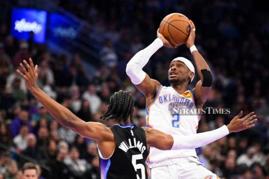 SHAI STARS AS THUNDER DOWN SUNS, PISTONS BOUNCE BACK AGAINST MAGIC