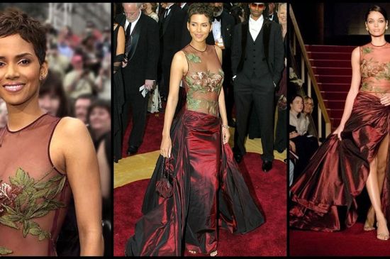 HALLE BERRY RE-WEARS ICONIC 2002 OSCARS DRESS TO HONOR ELIE SAAB IN SAUDI ARABIA