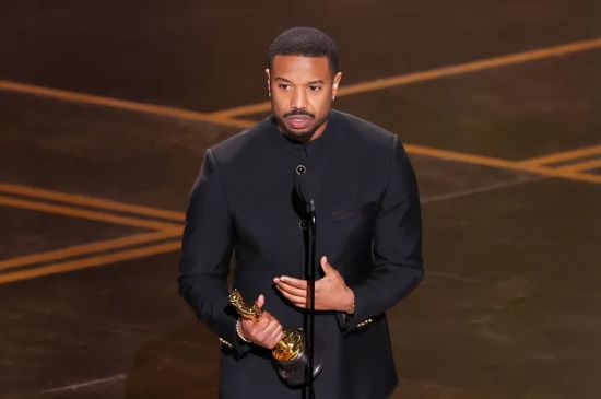 MICHAEL B. JORDAN WINS FIRST BEST ACTOR OSCAR FOR SINNERS, PAYS TRIBUTE TO LEGENDS WHO CAME BEFORE HIM