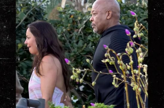 DR. DRE SPOTTED WITH MYSTERY WOMAN MONTHS AFTER REALITY TV STAR MICHELLE SANIEI CONFIRMED ROMANCE