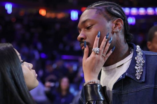 CARDI B AND STEFON DIGGS CONFIRMS ROMANCE DURING COURTSIDE DATE NIGHT